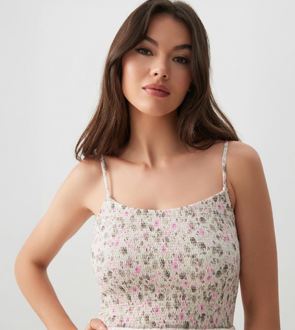Ardene  Clothing - Beige Midi Dresses