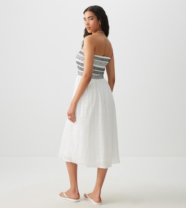 اردين اردين - أبيض Midi Dresses