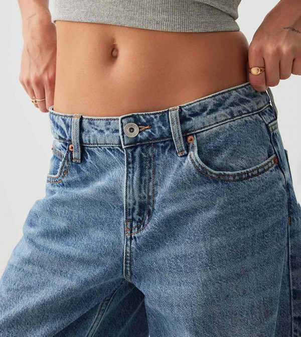 اردين اردين - أزرق Wide Leg Jeans