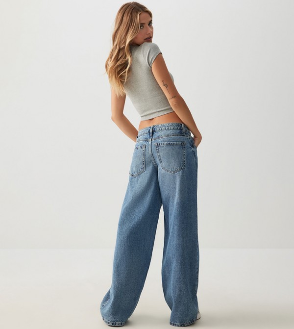 اردين اردين - أزرق Wide Leg Jeans