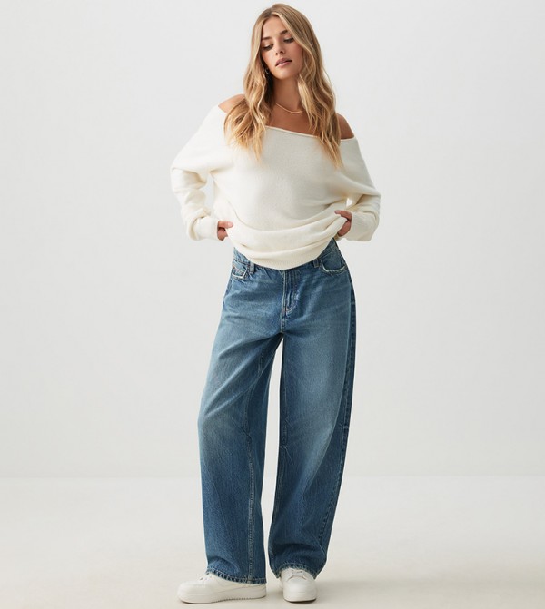 اردين  بناطيل جينز - أزرق Straight Jeans