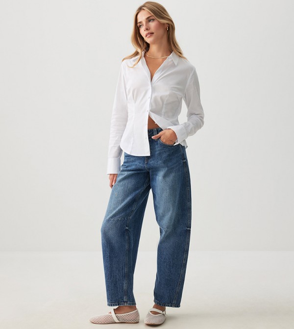Ardene Ardene - Blue Straight Jeans