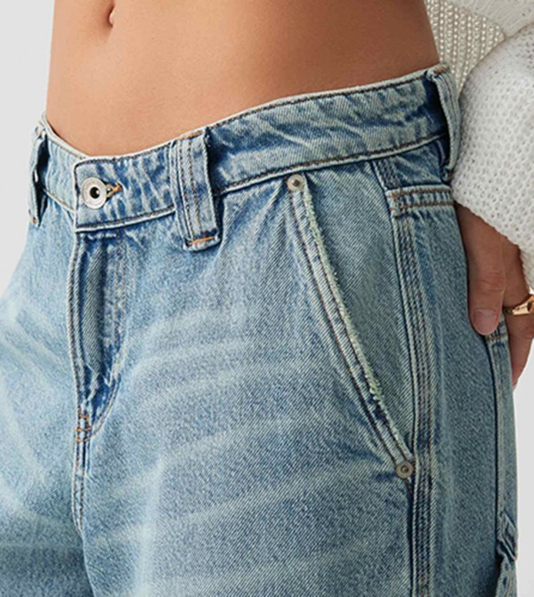 Ardene Ardene - Blue Wide Leg Jeans