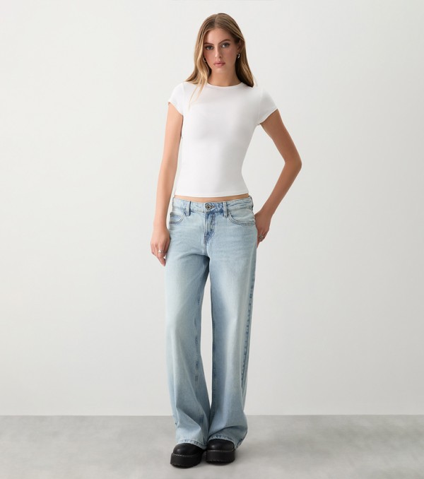 Ardene Ardene - White Short Sleeve T-Shirts