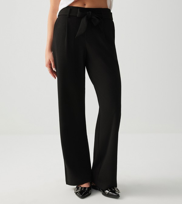 Ardene  Clothing - Black Casual Pants