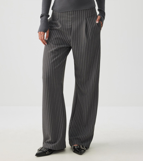 Ardene  Clothing - Grey Casual Pants