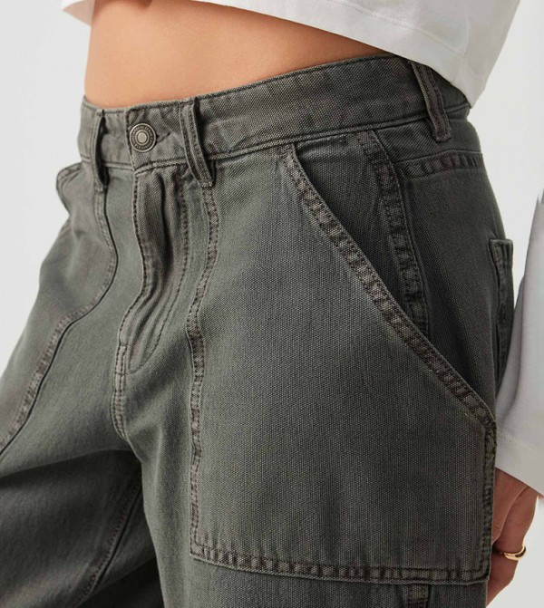 Ardene Ardene - Grey Casual Pants