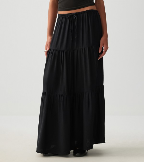 Ardene  Clothing - Black Maxi Skirts