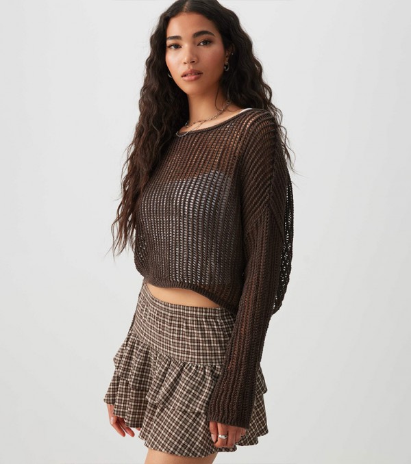 Ardene  Sweaters - Brown Sweaters