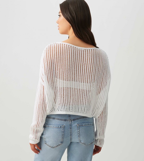 Ardene - White Sweaters