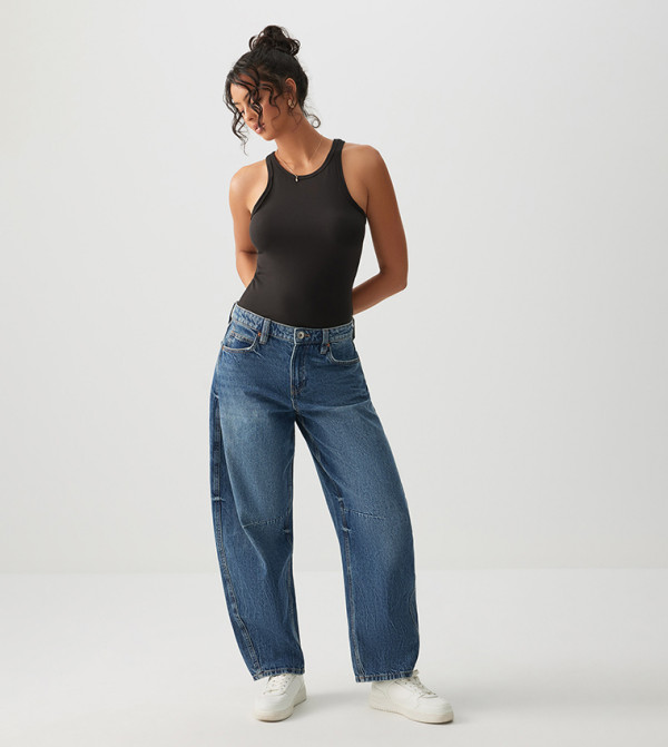 Ardene Sleeveless Tops - Black Sleeveless Tops