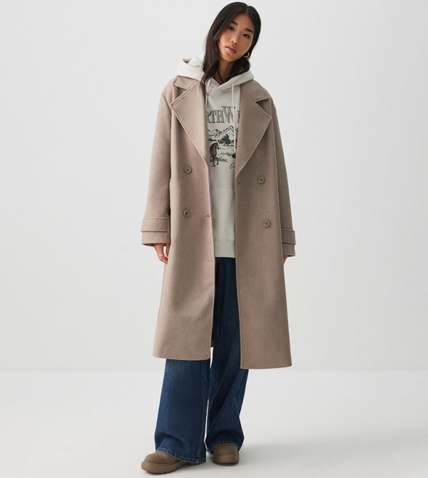 Ardene  Jackets & Coats - Brown Overcoats