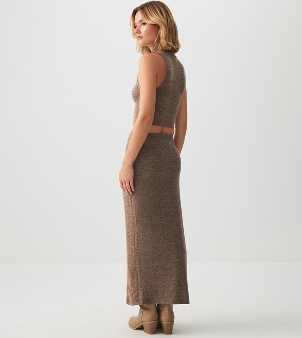 Ardene Ardene - Brown Maxi Skirts