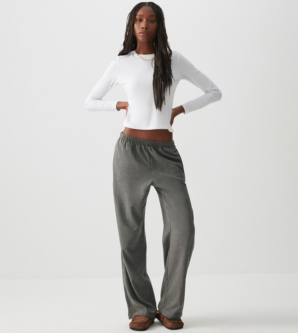 Ardene  Clothing - Grey Casual Pants
