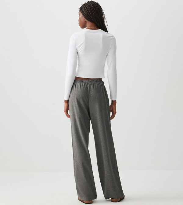 Ardene  Clothing - Grey Casual Pants