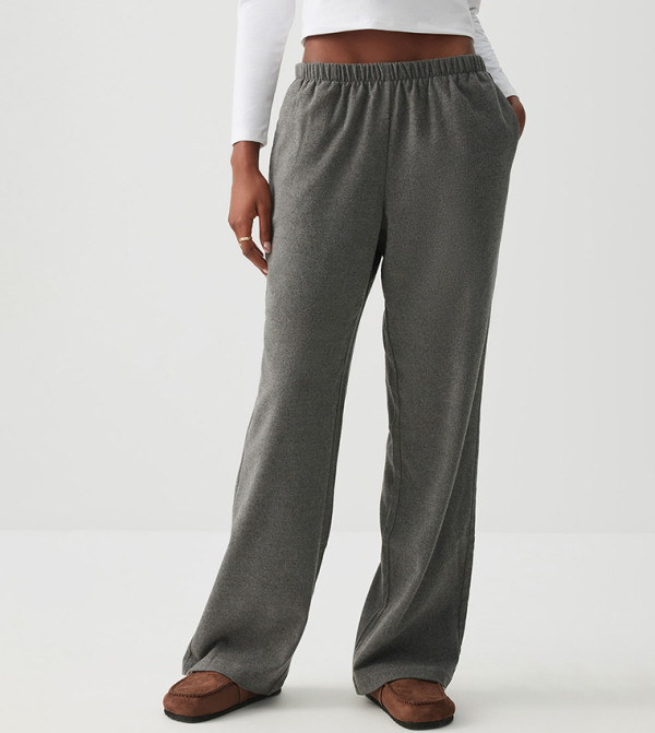 Ardene  Clothing - Grey Casual Pants