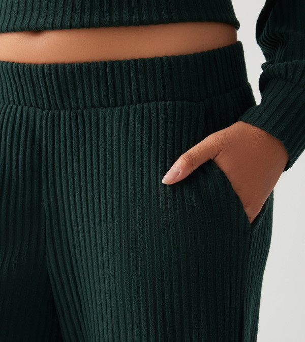 Ardene  Clothing - Green Casual Pants