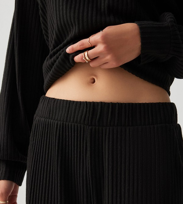 Ardene Pants & Leggings - Black Casual Pants