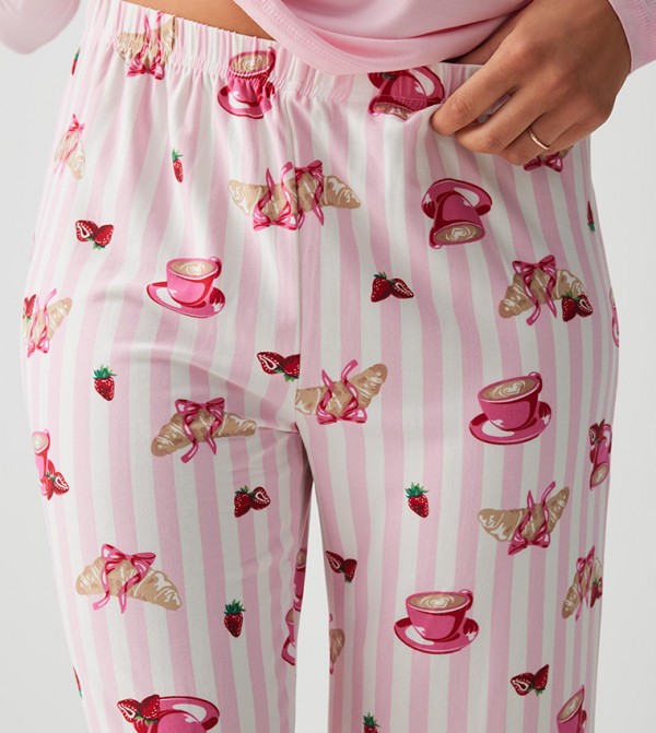 Ardene Clothing - Pink Pyjama Set