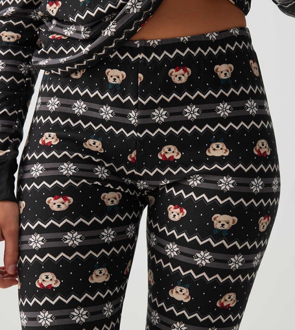 اردين اردين - أسود Pyjama Set