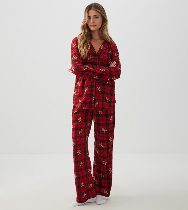 Ardene Ardene - Red Pyjama Set