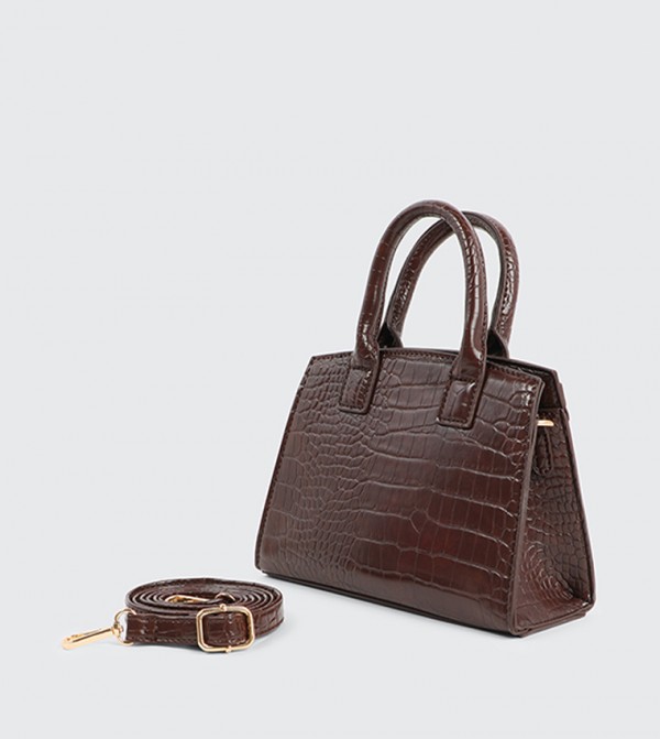 Ardene Ardene - Brown Satchel Bags