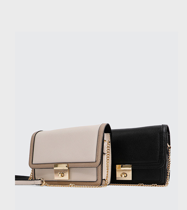 Ardene Ardene - Beige Cross Body Bags