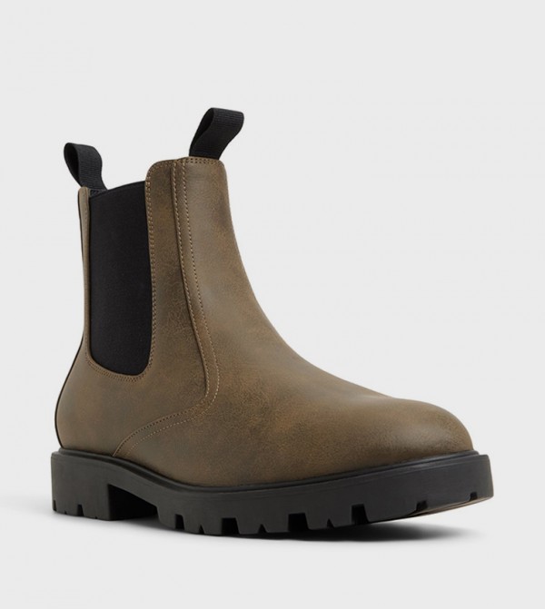 Call it Spring Chelsea Boots - Green Chelsea Boots