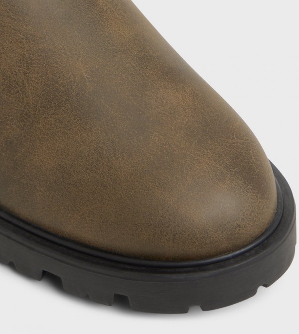 Call it Spring Chelsea Boots - Green Chelsea Boots