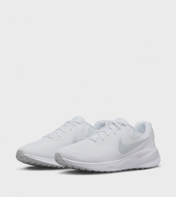 Nike  - White Running Shoes