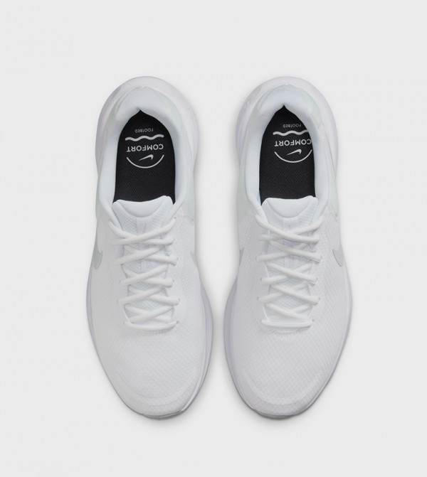 Nike  - White Running Shoes