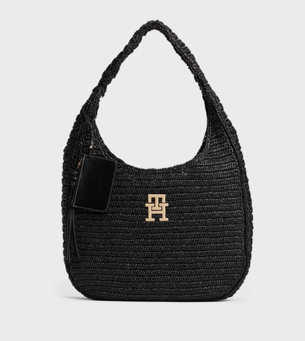 Tommy Hilfiger  Hobo Bags - Black Hobo Bags