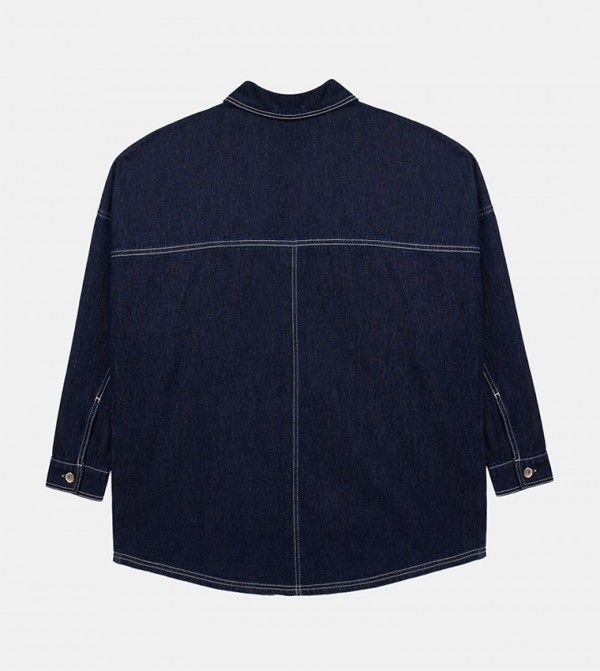 F5 F5 - كحلي Long Sleeves