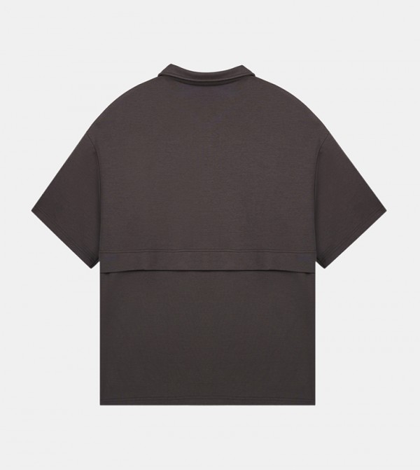 F5 F5 - Black Polo T-shirts