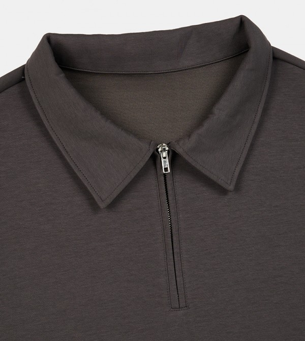 F5 F5 - Black Polo T-shirts