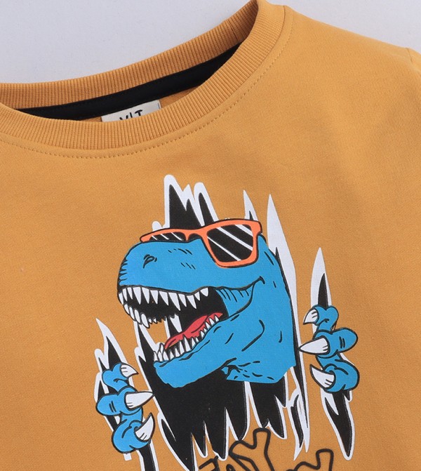 Victor and Jane - Yellow Sweatshirts