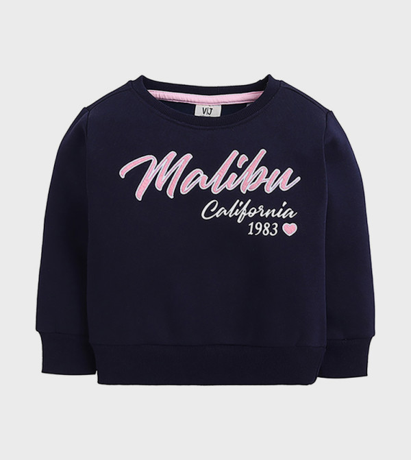 Victor and Jane  - Navy Sweatshirts