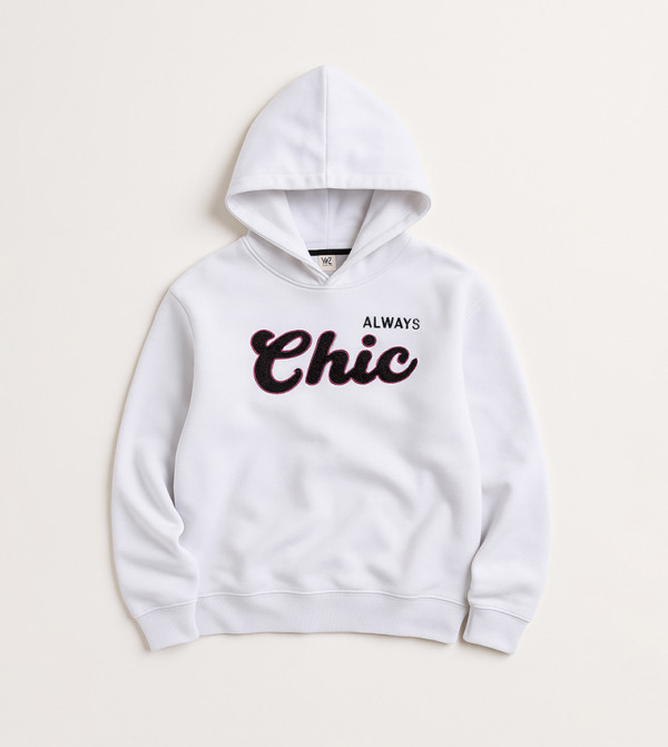 Victor and Jane  - Off White Hoodies