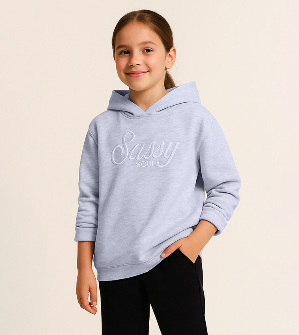 Victor and Jane  - Grey Hoodies