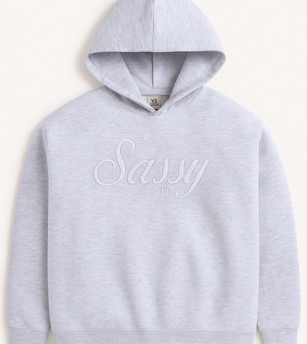Victor and Jane  - Grey Hoodies