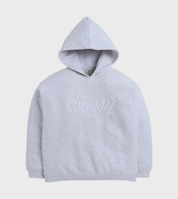 Victor and Jane  - Grey Hoodies
