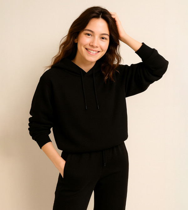 Victor and Jane  - Black Hoodies