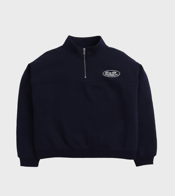 Victor and Jane  - Navy Sweatshirts