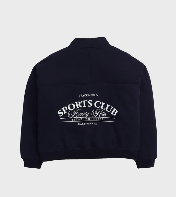 Victor and Jane  - Navy Sweatshirts