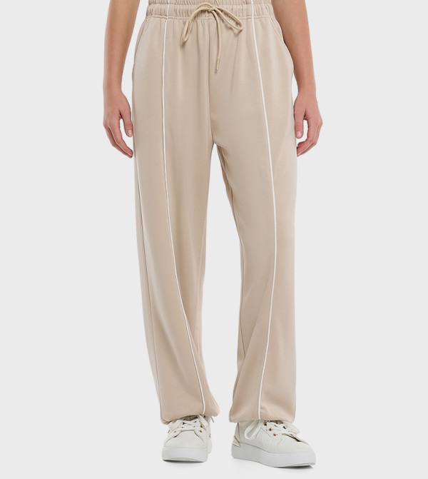 Victor and Jane  - Beige Co-Ord Set