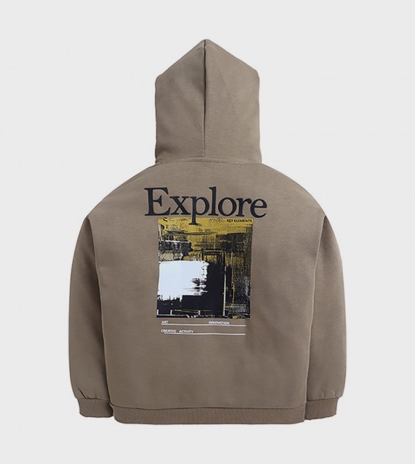 Victor and Jane Winterwear & Outerwear - Green Hoodies