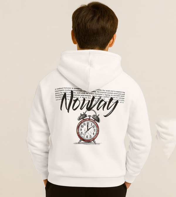 Victor and Jane - White Hoodies