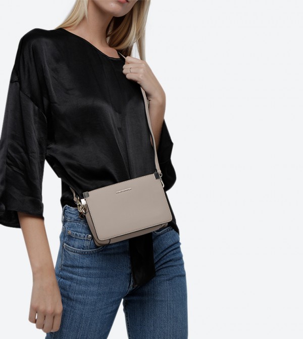 Hush Puppies Hush Puppies - Beige Cross Body Bag