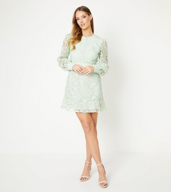 اويسيس   - أخضر Mini Dresses