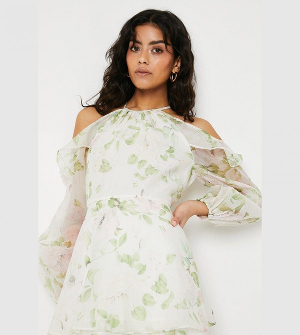 Oasis  Dresses - White Casual Dresses